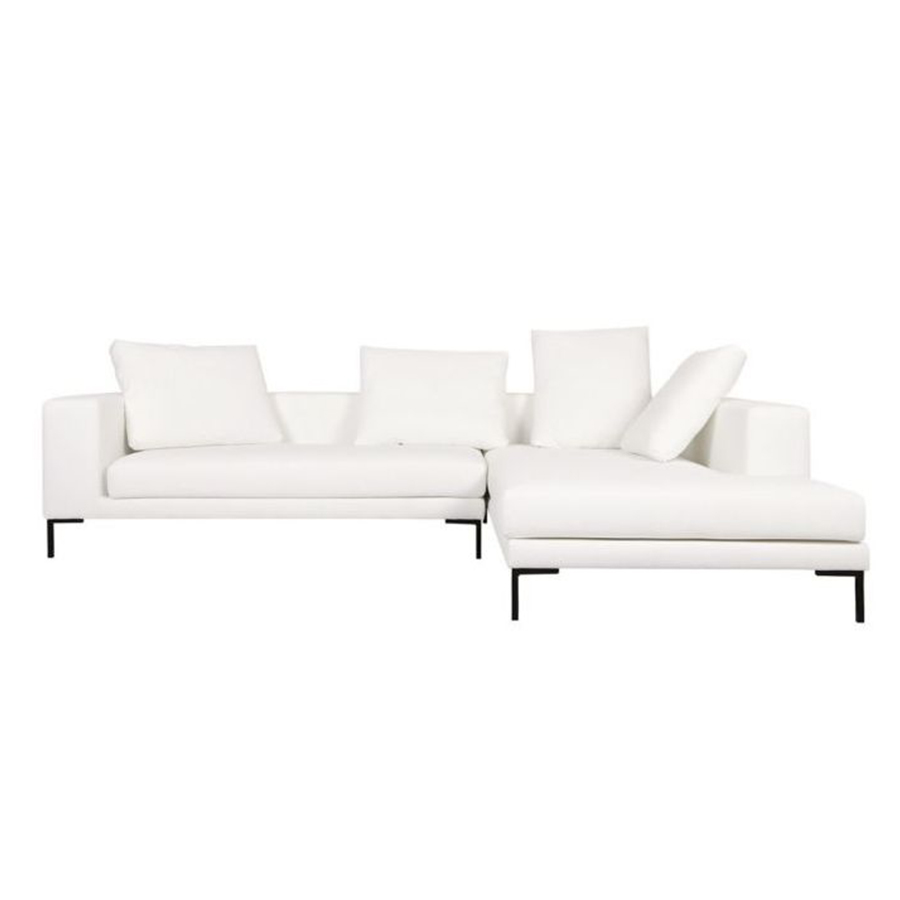 Диван угловой Linnea, правосторонний, белый Sits S1347 - Вид №1