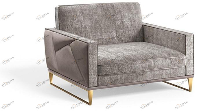 Valderamobili Кресло из ткани с подлокотниками Mascari Msg014