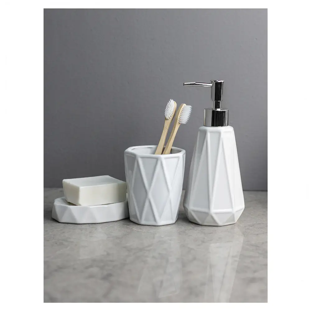 BATH PLUS Керамический дозатор для жидкого мыла Latte 89380484 STLM-1573782 - Вид №3