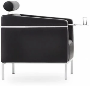 ROSSIN Мягкое кресло с подлокотниками и полкой для журналов [email protected]