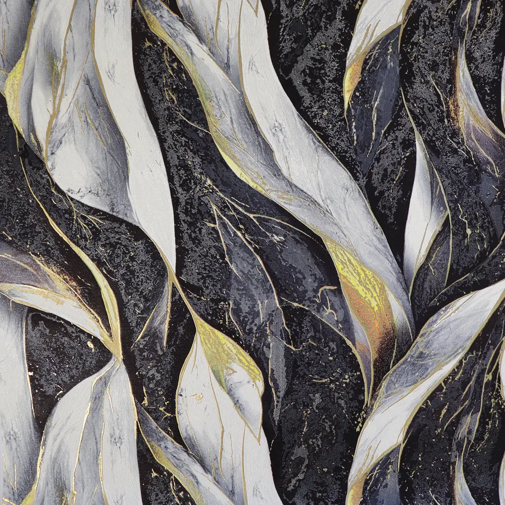 ELYSIUM Каменный цветок - флизелиновые обои с абстрактным узором в синих тонах 89389970 STLM-1571390 - Вид №1