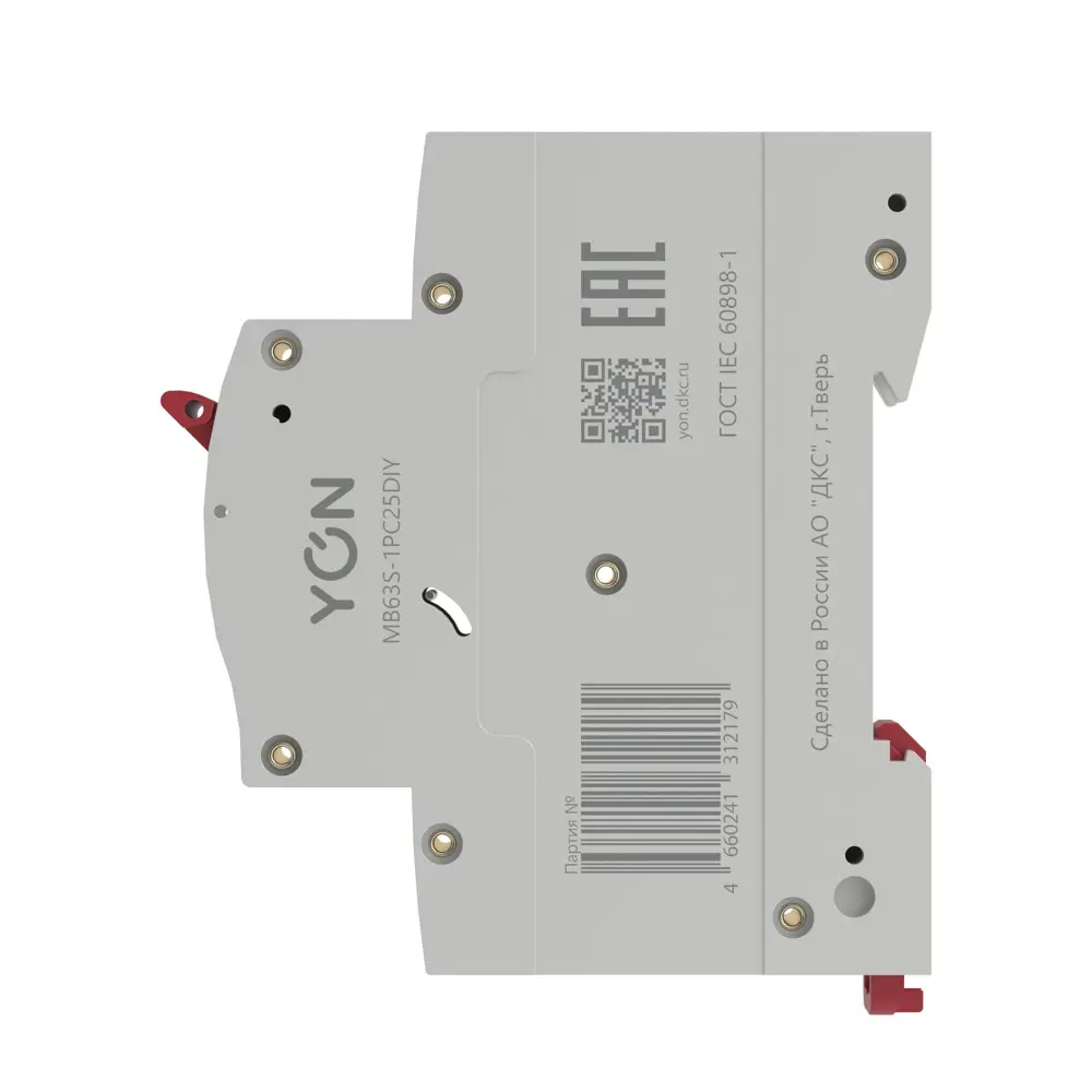 Автоматический выключатель DKC Yon 1P C25 А 4.5 кА STLM-2150785 - Вид №2