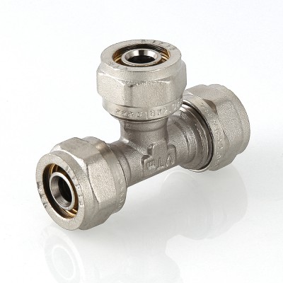 VTm.331.N.322632 Фитинг обжимной – тройник Valtec 32 х 26 х 32 мм  - Вид №7