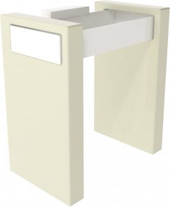 BXLACOL80BWLC13 Напольная раковина стоящая GSG CERAMIC