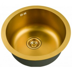 Zorg SZR-500-BRONZE Мойка кухонная круглая Zorg