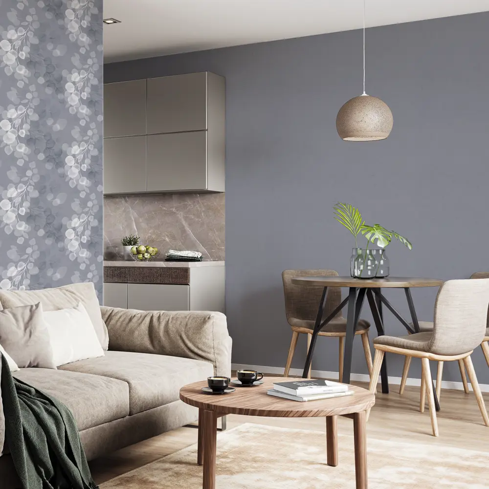 Santreyd Vergato — серые флизелиновые обои для идеальных стен 89366296 STLM-0813860 - Вид №3