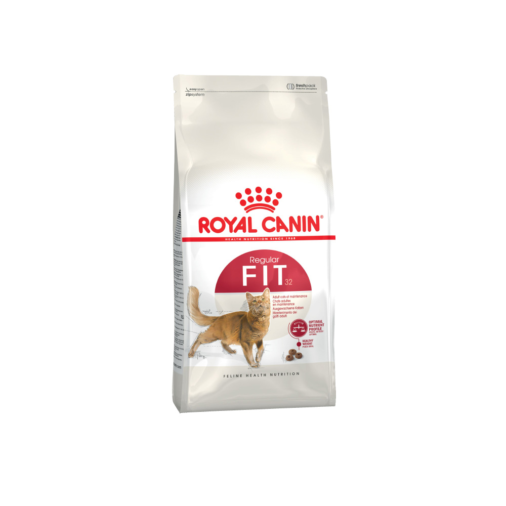 Т00008707 Корм для кошек Fit 32 для взрослых кошек выходящих на улицу сух. 4кг ROYAL CANIN 
