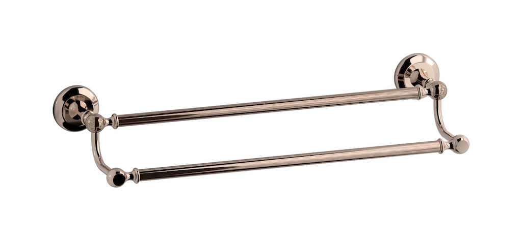 Двойная вешалка для полотенец WE ARE IB hr062rs Rose Gold Hermes