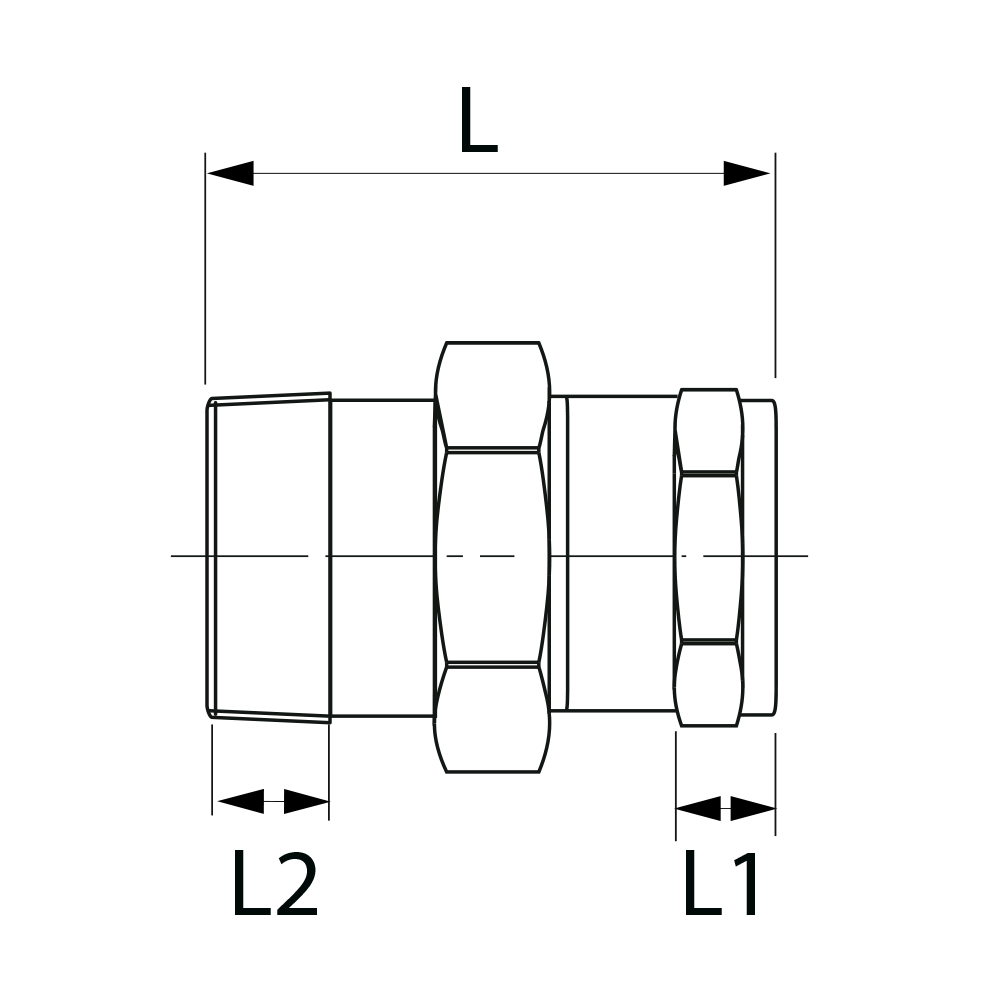 8126006000000 Разъемные соединения Tece  - Вид №1