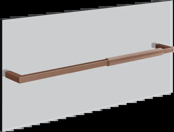 Полотенцесушитель 67545 708 Gessi Shower g МЕДНЫЙ МАТОВЫЙ PVD