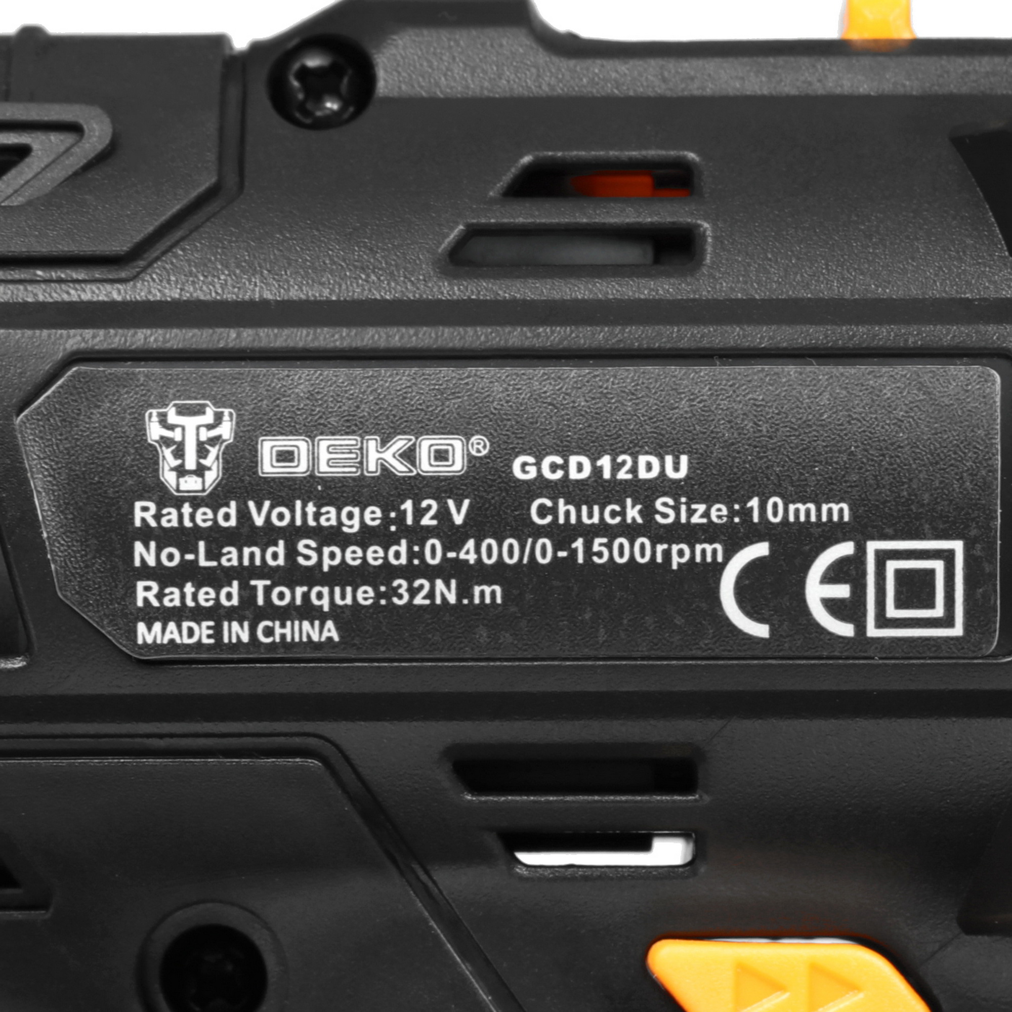 Дрель-шуруповерт DEKO GCD12DU 5355766 STDN-0149701 - Вид №3