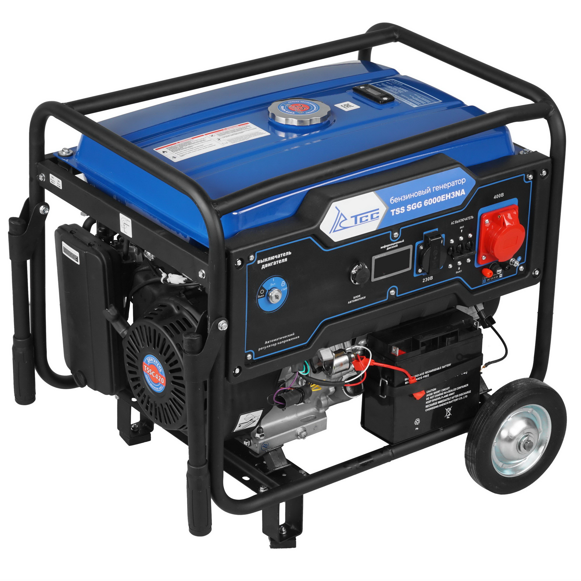 Электрогенератор   бензиновый ТСС SGG 6000EH3NA 5411114 STDN-0014976