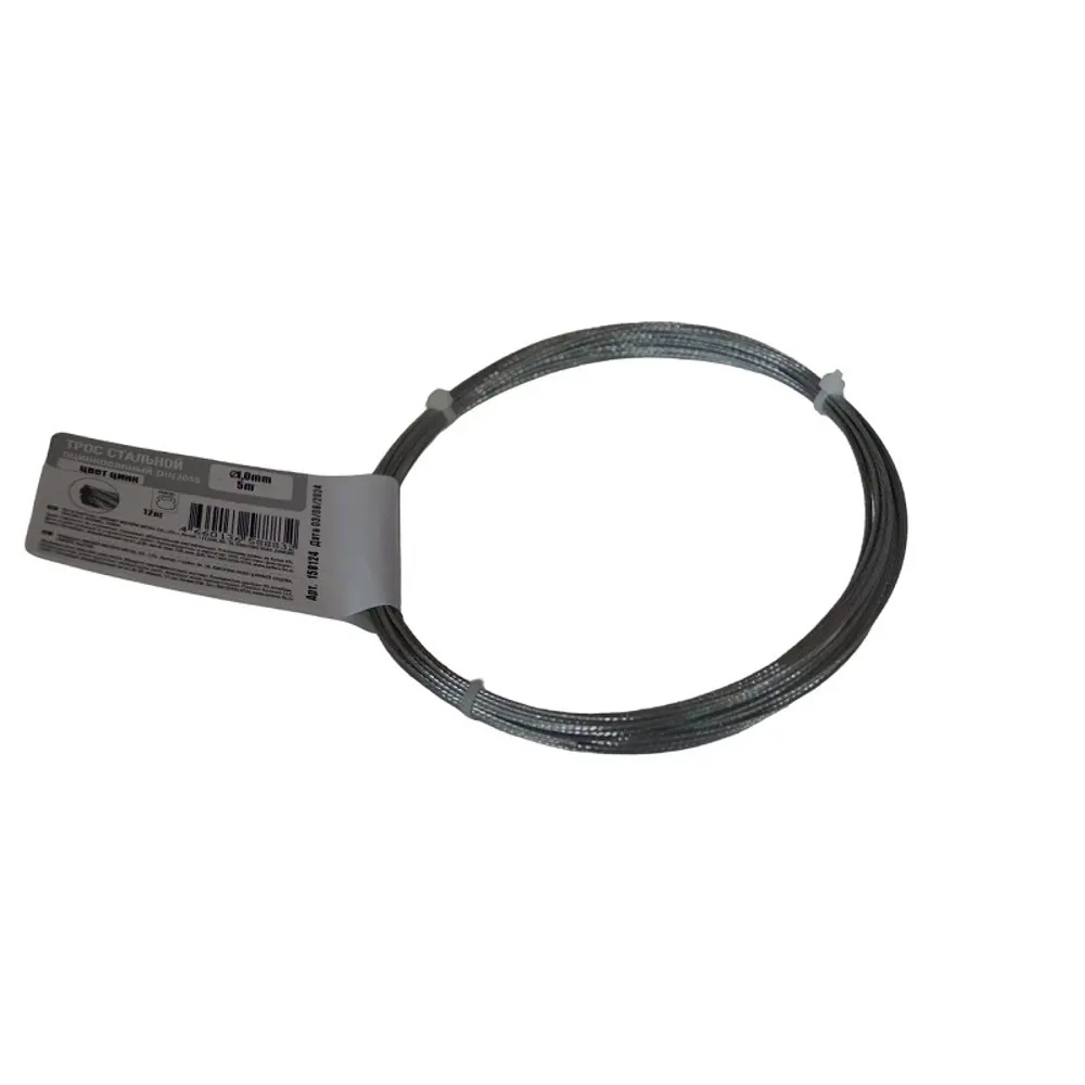 Стальной трос TECH-KREP для такелажных работ 1мм х 5м 89392517 STLM-1531246