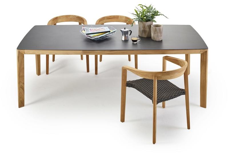 solpuri Штабелируемый стул из тикового дерева с подлокотниками Lodge sun-id-1511665 - Вид №5