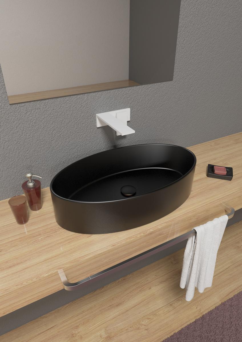 LKLAVFSBF601 Накладная раковина на столешницу GSG CERAMIC Like - Вид №2