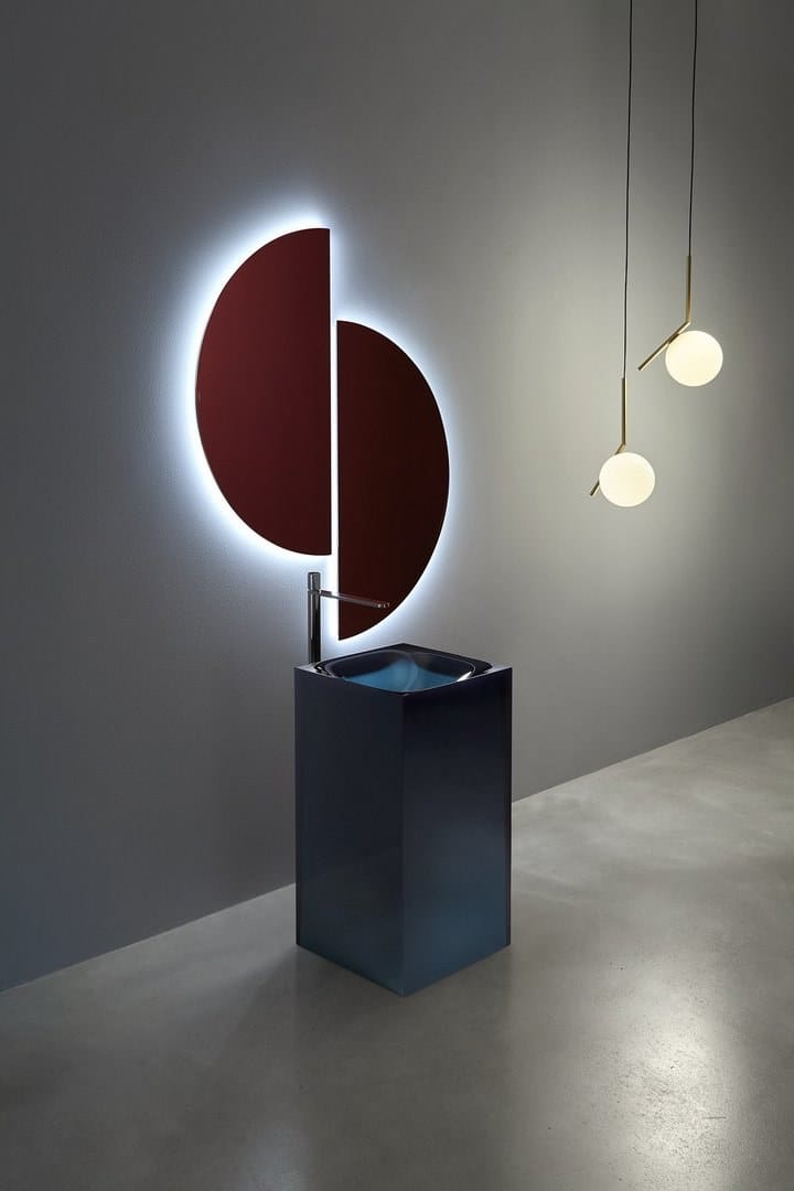 Отдельно стоящая раковина из Cristalmood® Antoniolupi AURA ARCH-00002330