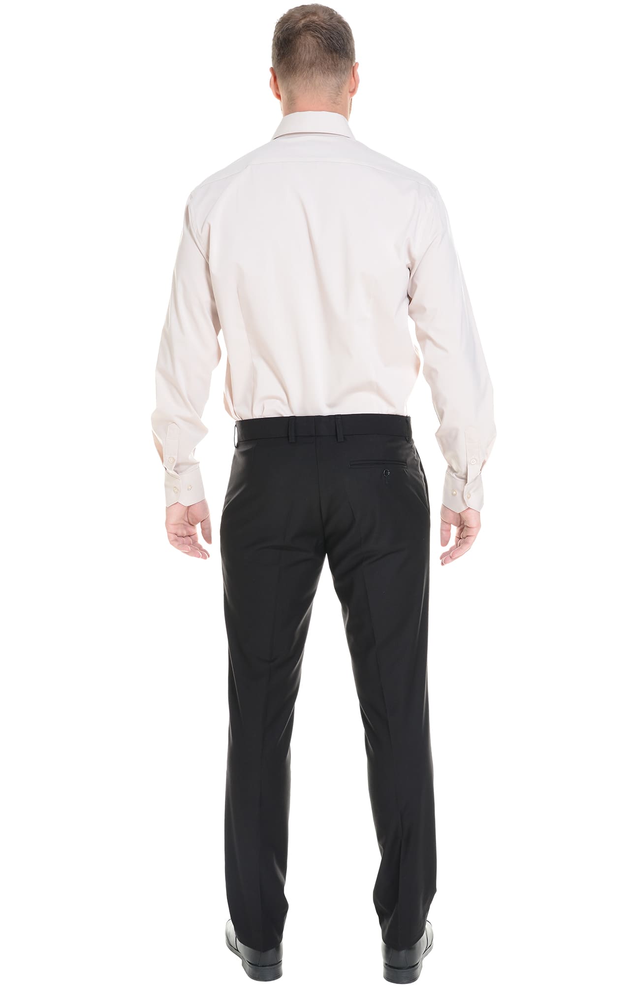 62440 Рубашка мужская  beige El-Risto  Корпоративная одежда  размер 41/170-176  - Вид №5