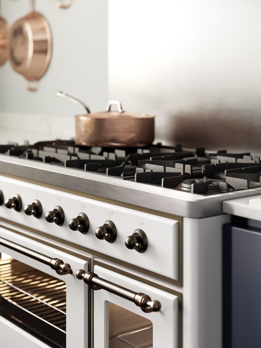 Ilve Отдельностоящая стальная кухня Majestic M12n Santreyd - Вид №3