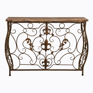 5384 Консоль «Королевская лилия», (шоколадный антик, версия М) Object Desire