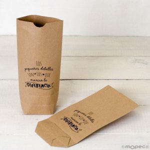 E562.14.1 Сумка kraft, 25 единиц. Dekoraniaevents Bodas