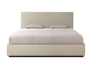 Съемная двуспальная кровать из льна