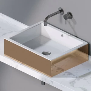 L259255 Накладная раковина на столешницу  прямоугольная A. e T. Italia Bold