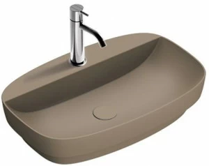 165GRLXNMS Накладная раковина на столешницу  овальная CERAMICA CATALANO Colori