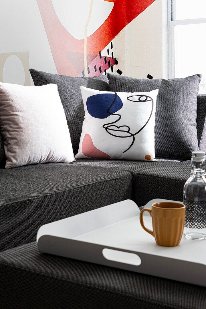 Угловой садовый диван из ткани BIZZOTTO Piper ARCH-00131947 - Вид №24