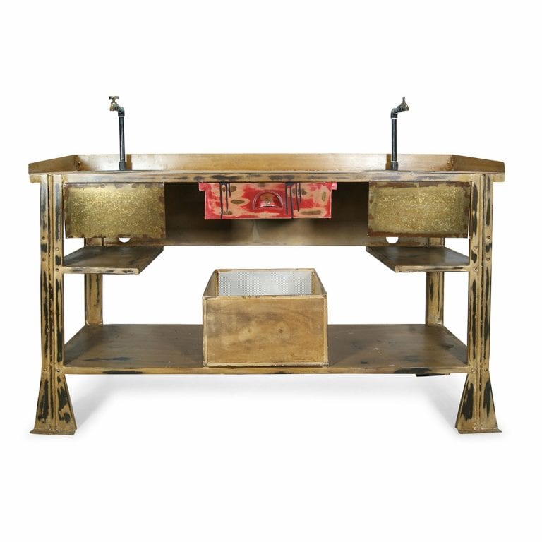 079913 Умывальник с 2 раковинами Francisco Segarra Berlin Santreyd - Вид №1