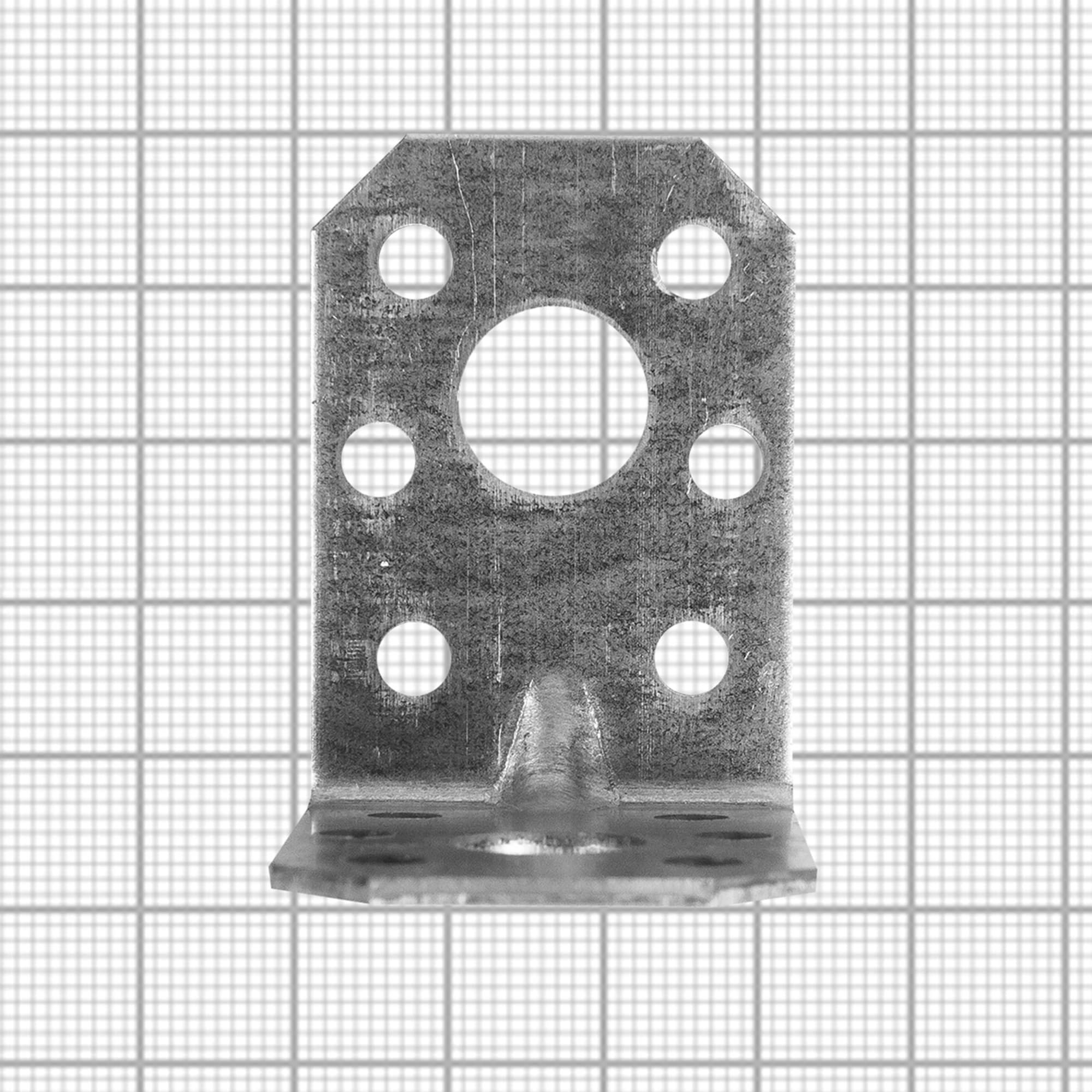 84857866 Угол крепежный усиленный 50x50х35х2 (20 штук) Santreyd  - Вид №4