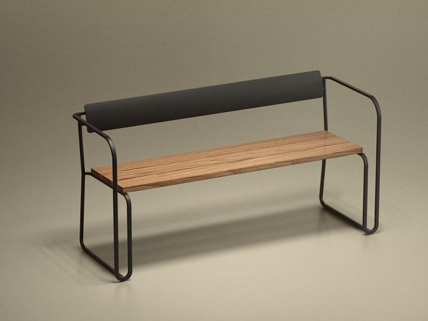 Nola Industrier Складная скамья из стали и дуба  U40-01, u40-01 / 2  - Вид №4