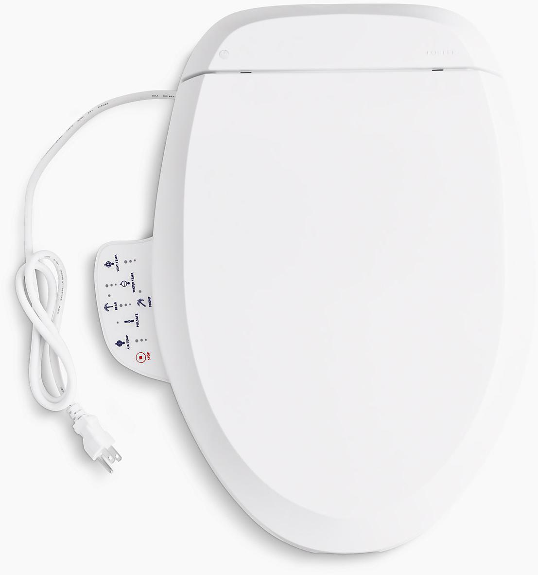 KOHLER C3-125 удлиненное сиденье для унитаза для биде K-4737-96  - Вид №2