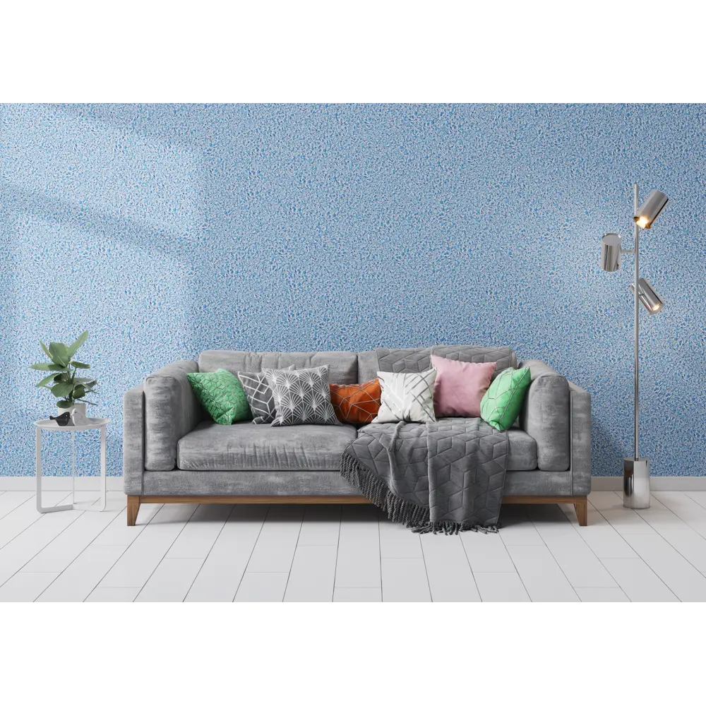 Жидкие обои Silk Plaster Absolute А422 1.3 кг цвет голубой 82736052 STLM-2051438  - Вид №3