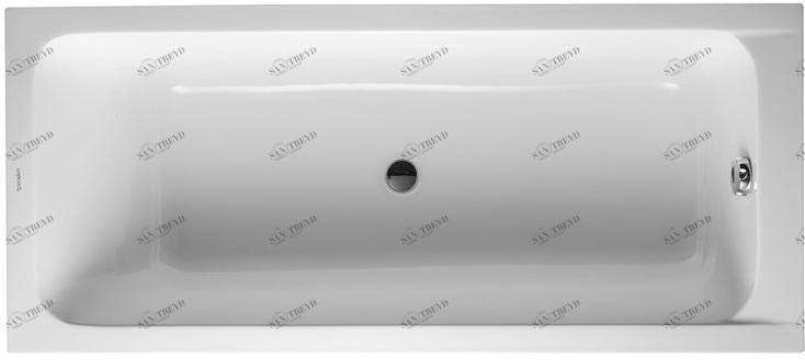 Duravit Встроенная акриловая ванна D-code 700099