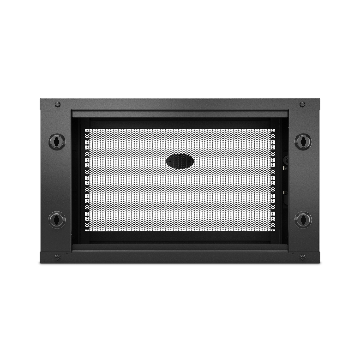 AR106SH4 Настенный телекоммуникационный шкаф NetShelter WX 6U, 400mm, поворотная ручка, черный Schneider Electric 