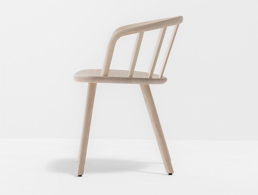 Pedrali Стул ясень с подлокотниками со встроенной подушкой Nym 2835 - Вид №1