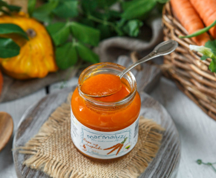 5176 Пюре из моркови с 4-х месяцев Вкусляндия  - Вид №1