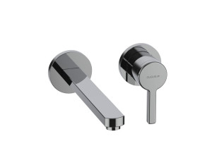 Настенный однорычажный смеситель для раковины