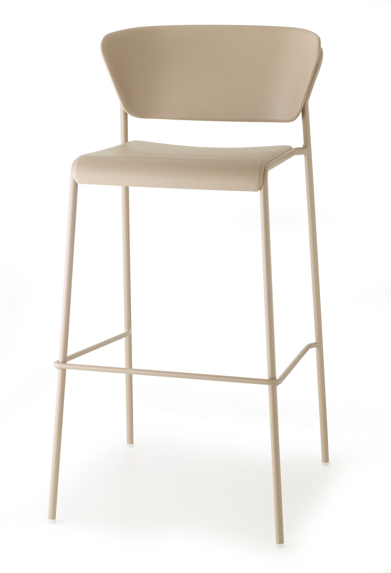 Высокий стул из инженерного пластика с подставкой для ног S-CAB Лиза ARCH-00027436 - Вид №12