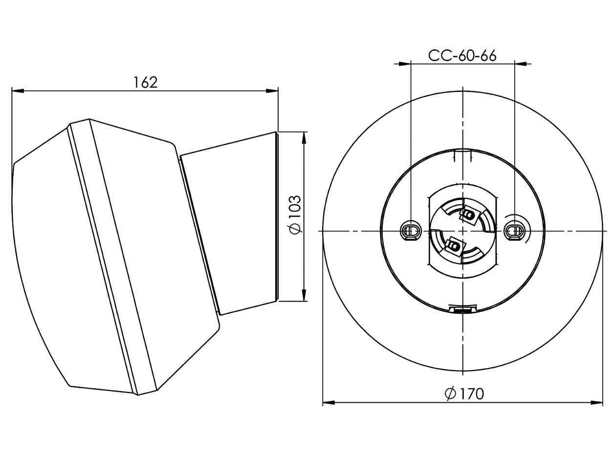 Настенный светильник из опалового стекла Ifö Electric Classic ARCH-00052108 - Вид №1