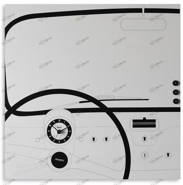 Designobject.it Часы из листового металла / шифер  It609 