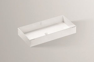 3227704400 Раковина, встраиваемая под столешницу, ub.me750 , белая, для простого ухода Alape серия ME (Metaphor)