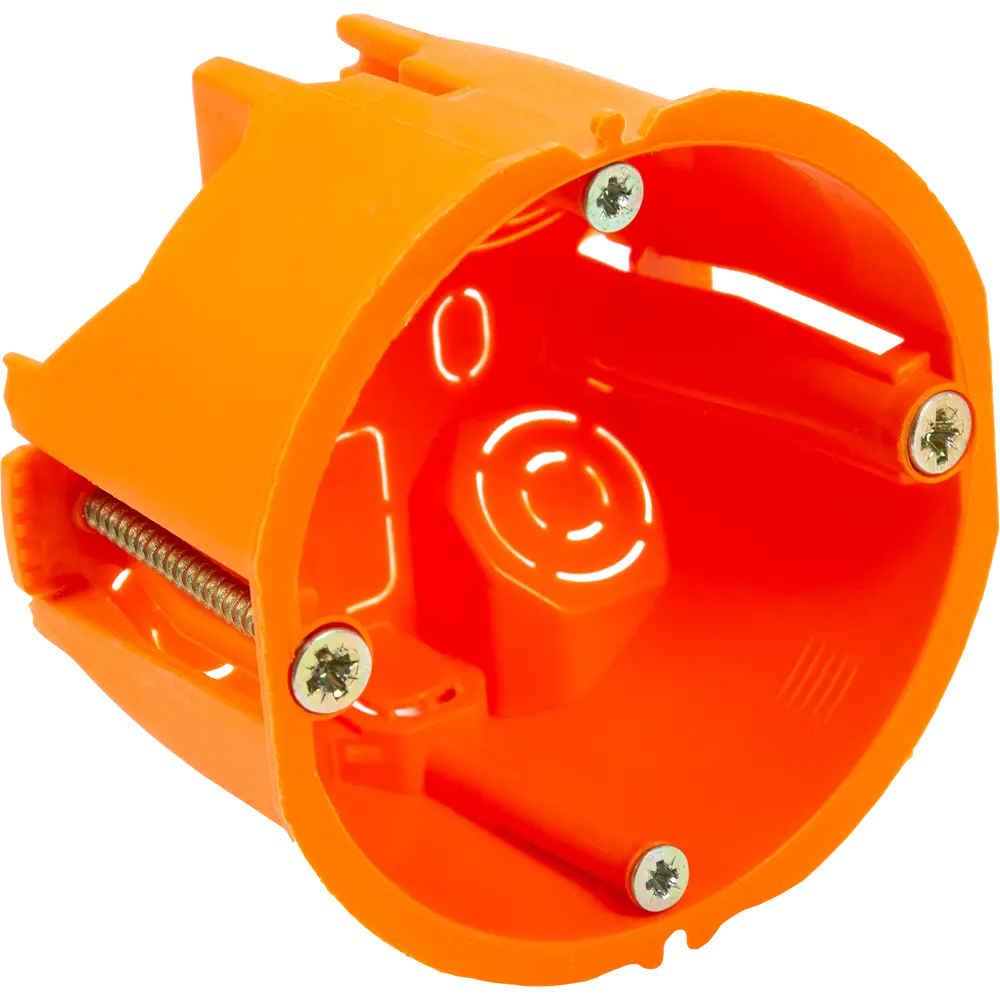 Подрозетник Защита Про для полых стен 68x45 мм IP20 цвет оранжевый STLM-2099967