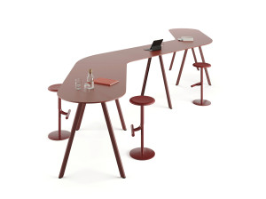 Высокий модульный стол для совещаний