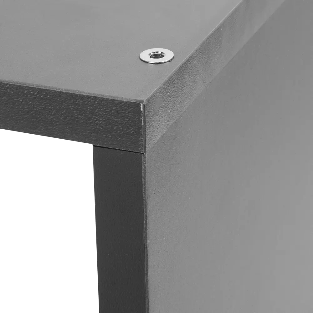 Стеллаж Spaceo KUB 1 секция 36x36x31.7 см ЛДСП цвет серый STLM-2117374 - Вид №6