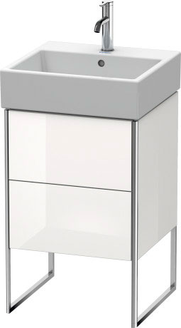 XS447209191 XSquare Тумбочка напольная Серо-коричневый декор Duravit - Вид №2