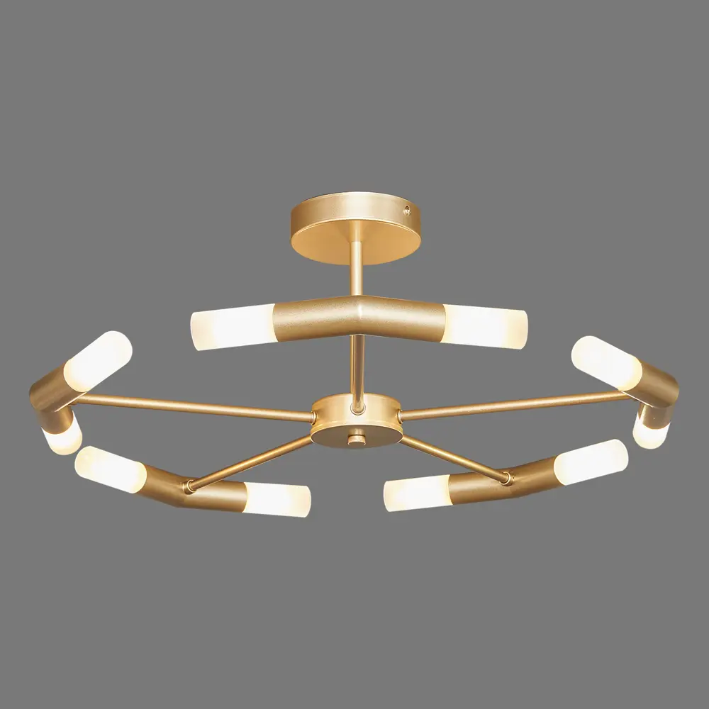 Люстра потолочная «Олимпия», 10 ламп, 14 м², цвет золотой DE CITY STLM-2081714 - Вид №2