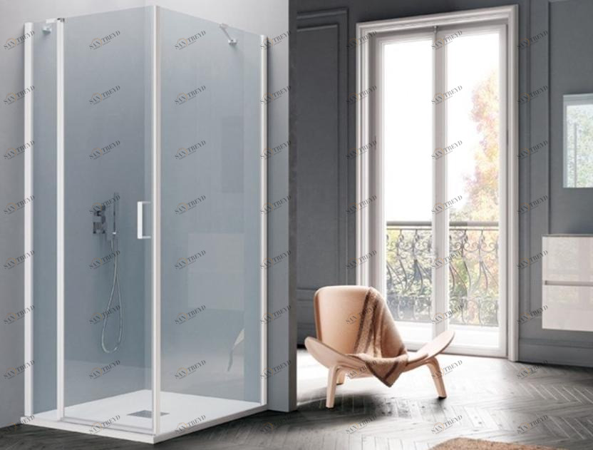 Samo Угловая душевая кабина из закаленного стекла с распашной дверцей Classica sun-id-1427454