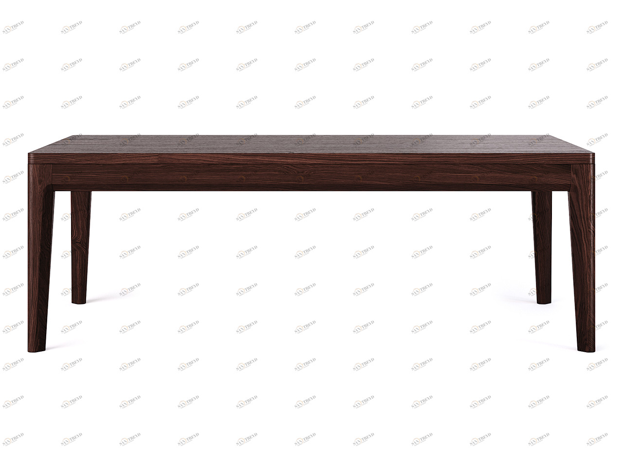 Журнальный столик прямоугольный темный дуб 100 см Case №3 THE IDEA  210097 Коричневый 