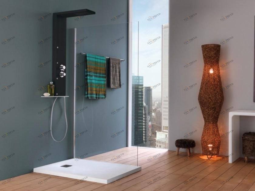 Samo Настенная душевая стойка из нержавеющей стали Eclettica sun-id-1355662